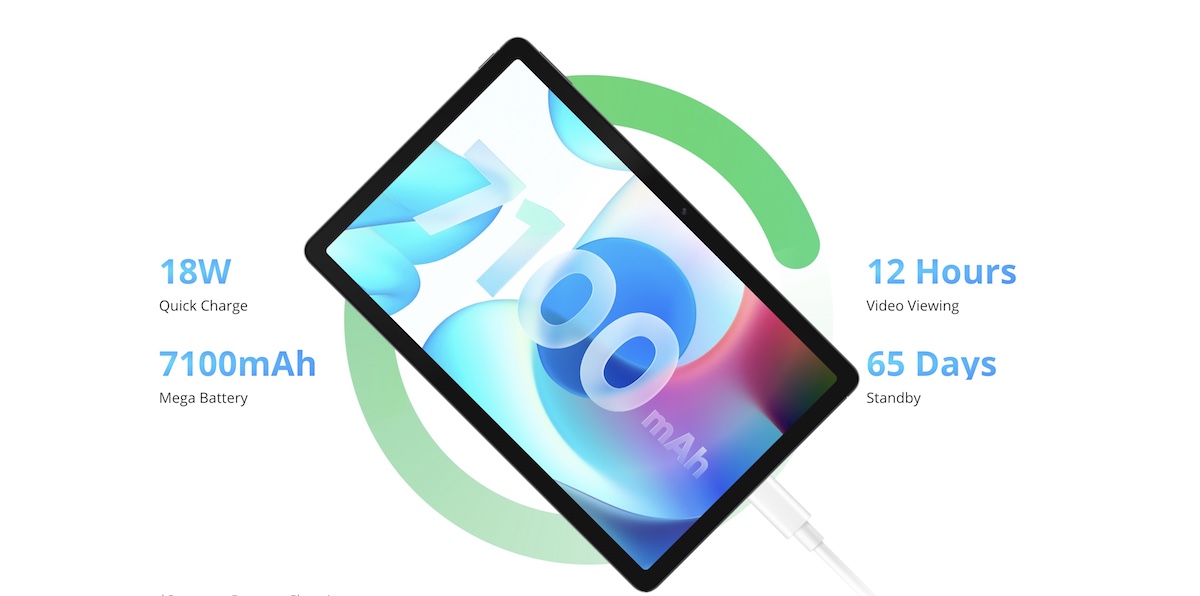 realme Pad - battery