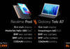 Realme Pad vs Samsung Galaxy Tab A7 (2020): price in India and specs-based comparison Realme Pad vs Samsung Galaxy Tab A7