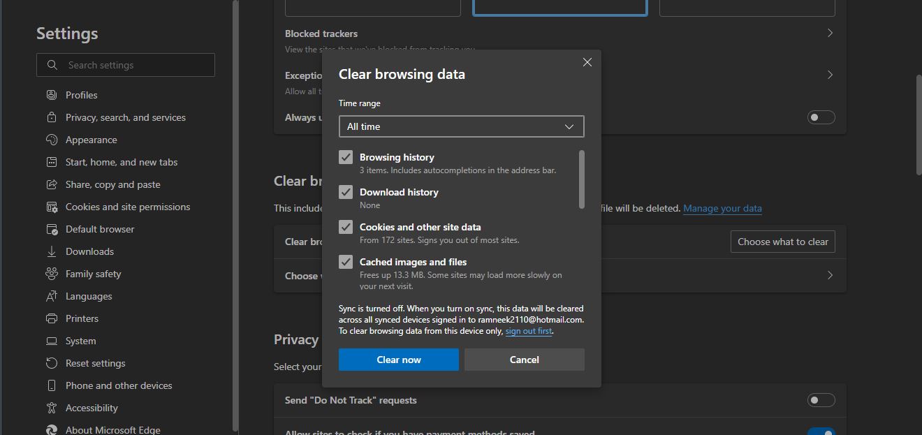 How to clear cache in Google Chrome and Microsoft Edge browsers in laptop, mobile Clear cache in Microsoft Edge for desktop