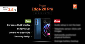 Motorola Edge 20 Pro review: filling a void