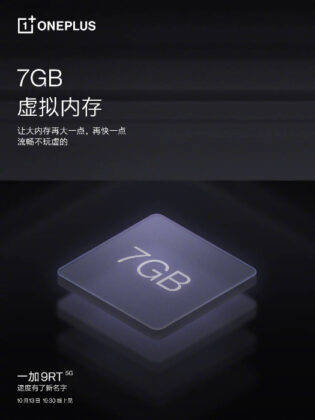 OnePlus 9RT 7GB RAM