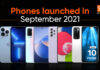 Smartphones launched in India in September 2021: iPhone 13, Vivo X70, Samsung Galaxy M52 5G, and more Phones launched in September 2021