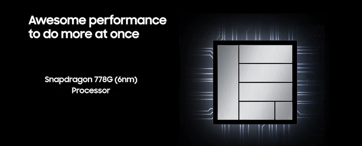 Powerful performance with Qualcomm Snapdragon 778G processor