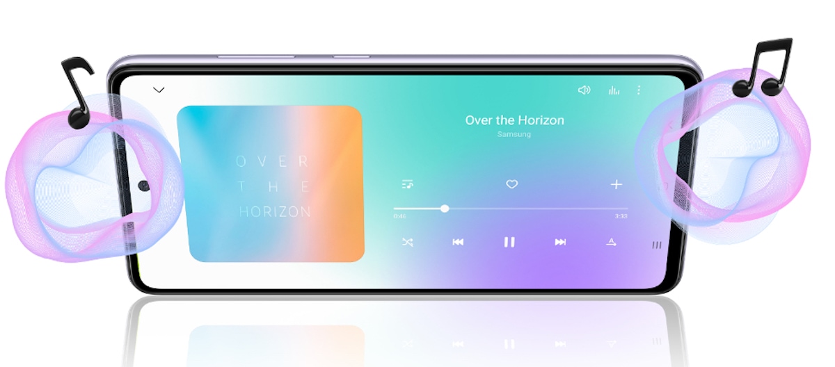 Samsung Galaxy A52s 5G speakers