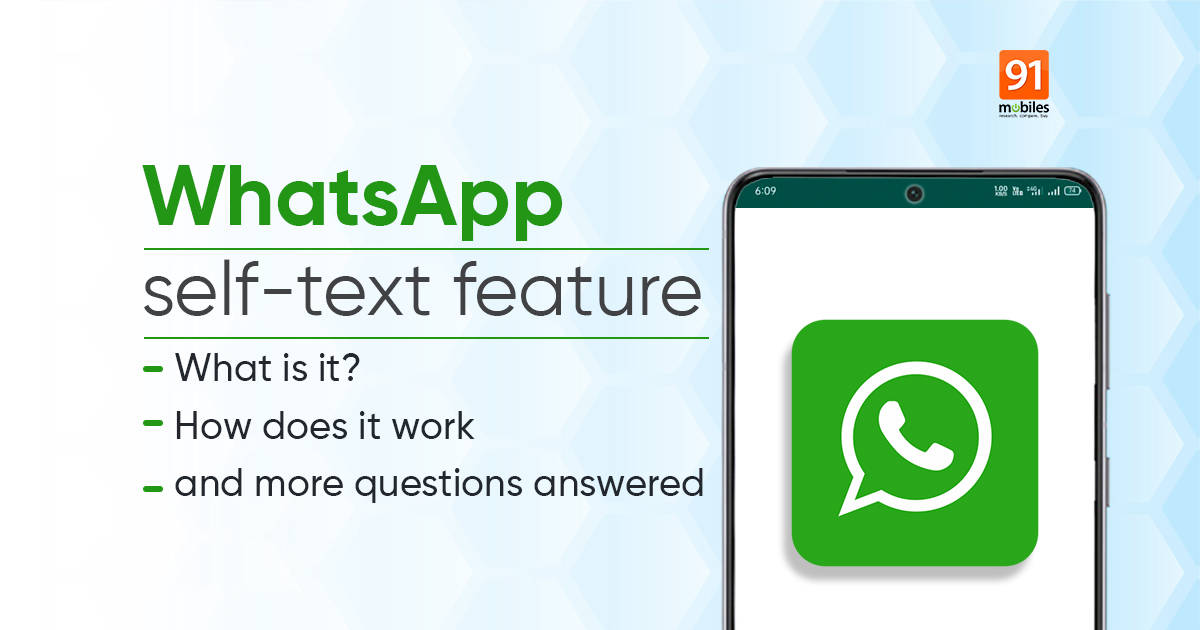 How to chat with yourself on WhatsApp | 91mobiles.com How To Chat With Yourself On Whatsapp | 91Mobiles.Com