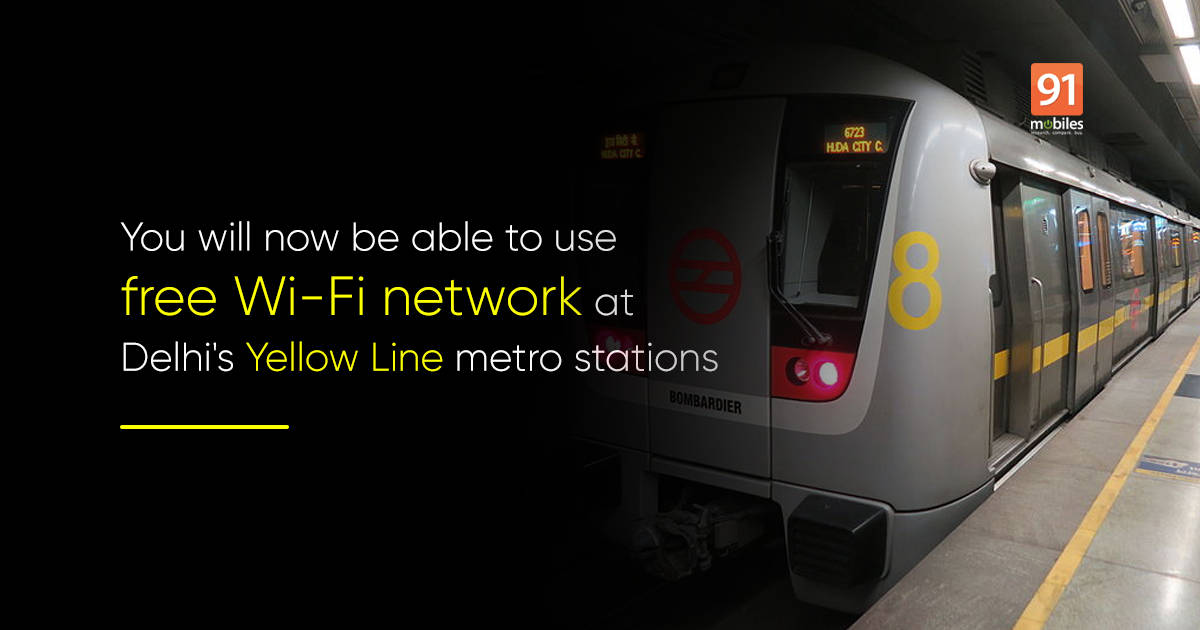 Delhi Metro launches free Wi-Fi on Yellow Line metro stations: here’s how it works