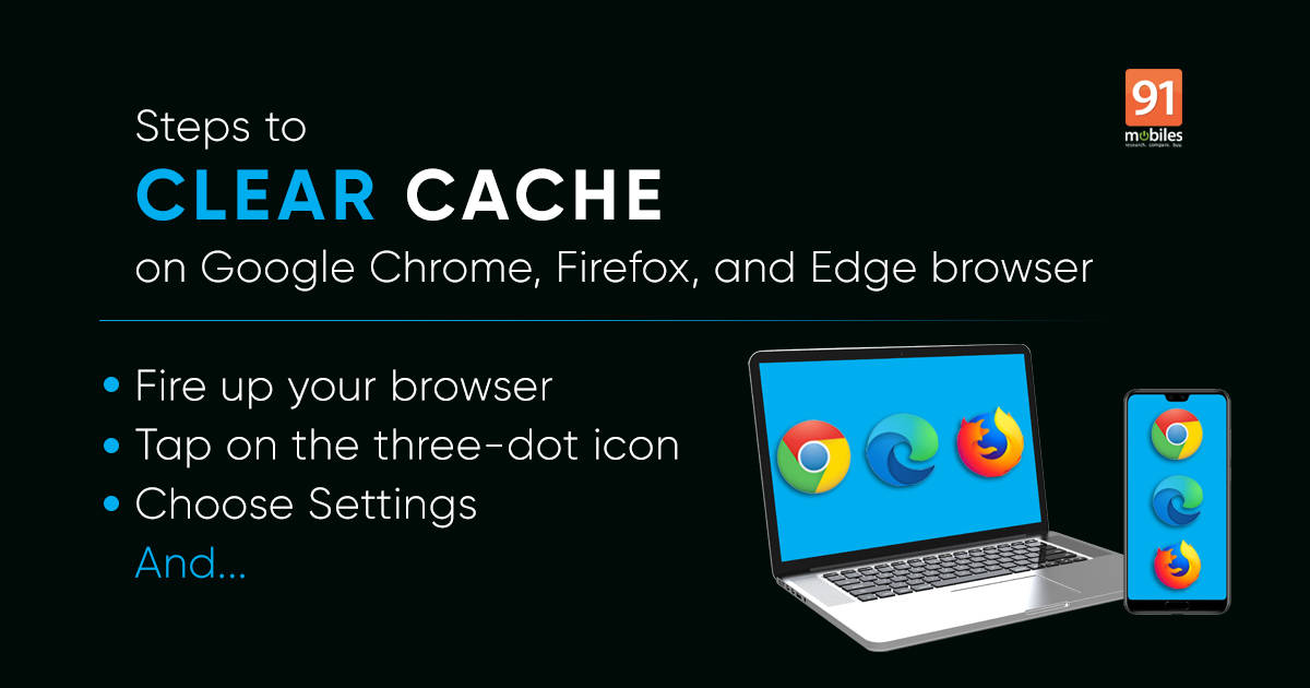 mobile google chrome clear cache