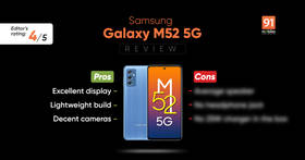 Samsung Galaxy M52 5G review: an impressive mid-range phone with a few compromises