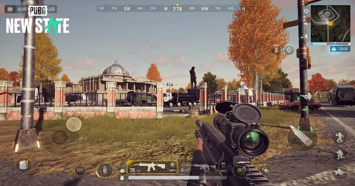 PUBG New State sensitivity settings: Best PUBG New State sensitivity settings for free perspective, camera, gyroscope