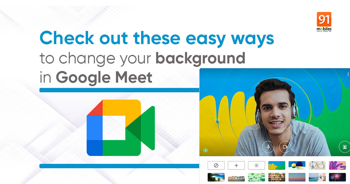 Google meet background phone