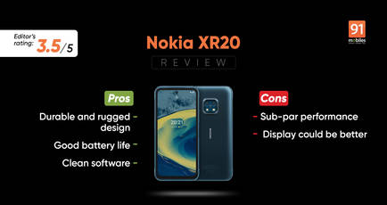 Nokia XR20 review: ruggedness that comes at a cost