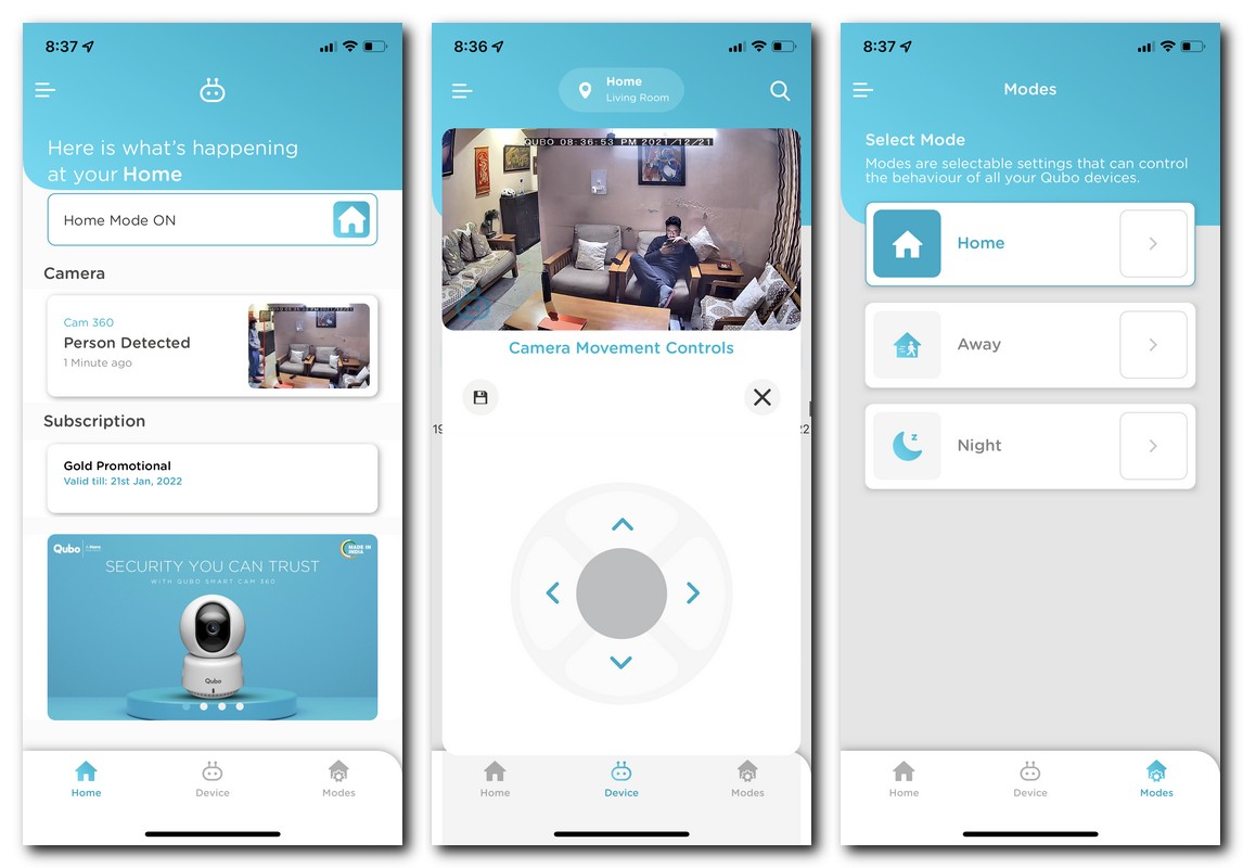 Qubo Smart Cam 360 review your entry into smart security