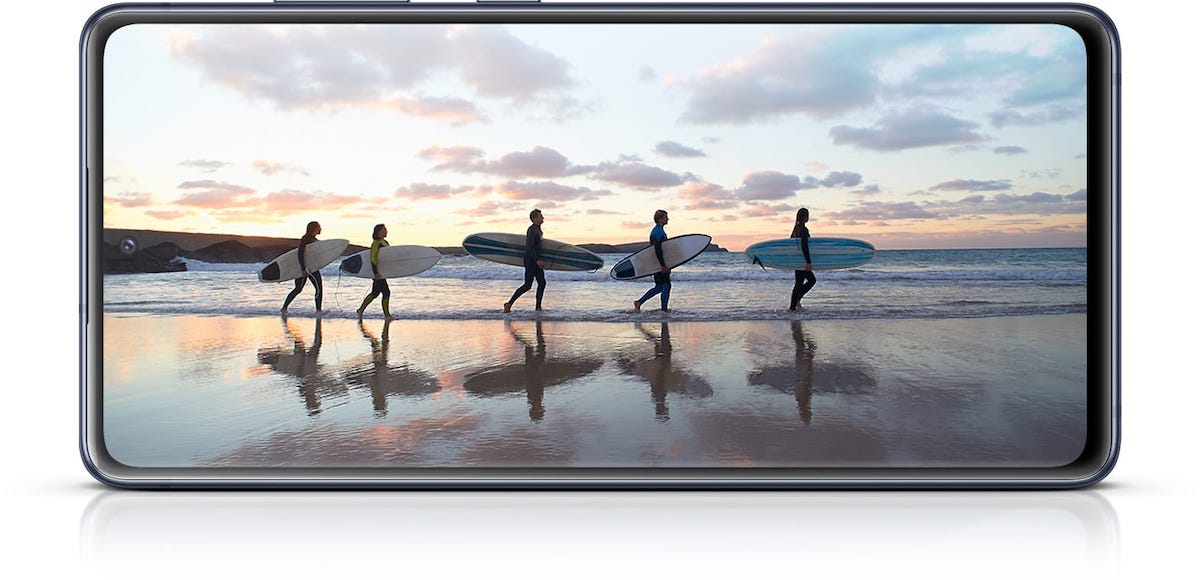 120Hz Super AMOLED FHD+ Infinity-O panel