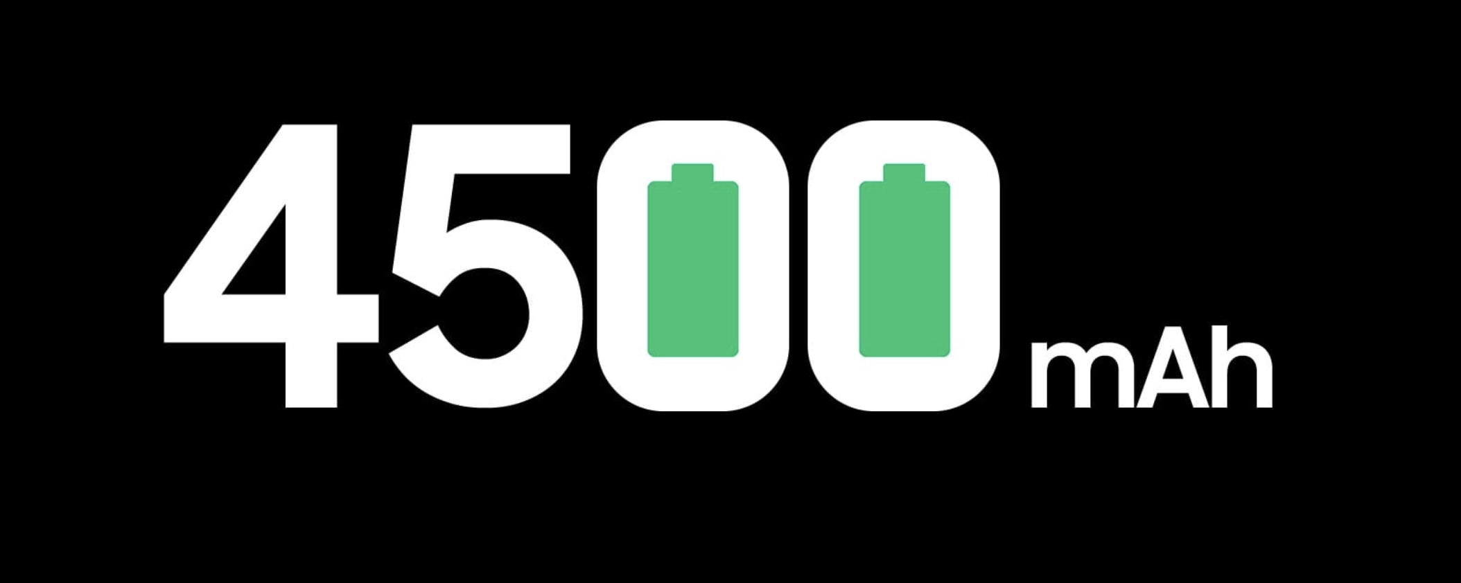 4,500mAh battery with wireless-charging support