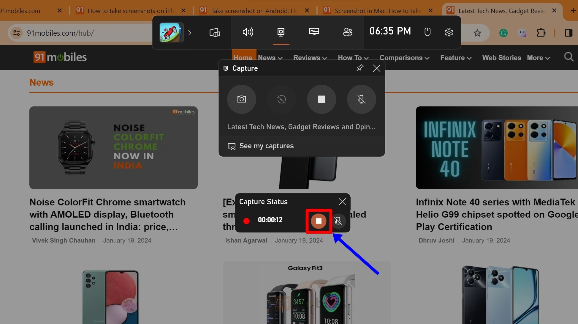 Capture screen recording in Windows 11 using Xbox Game bar