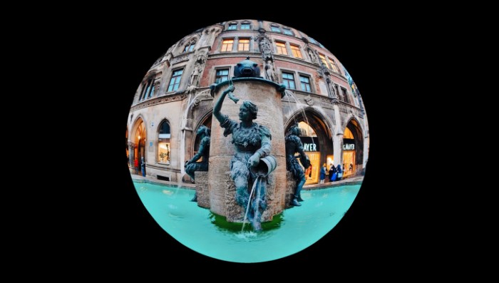 GT 2 Pro fish eye mode