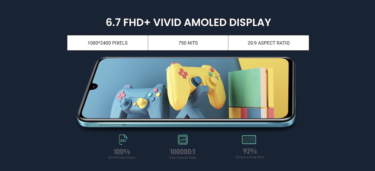 Infinix Note 11 display
