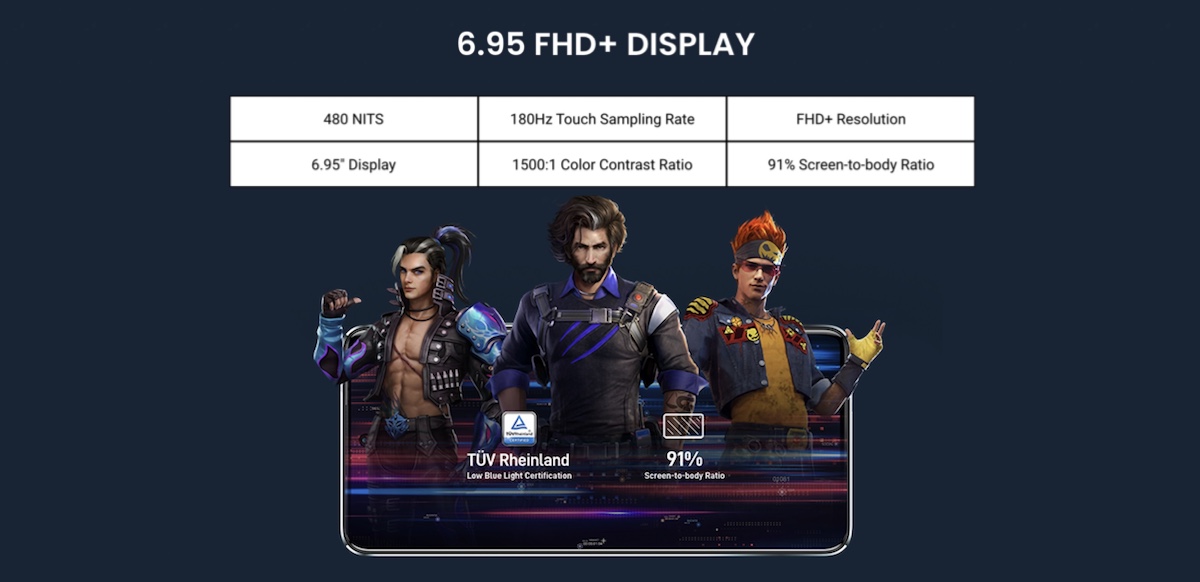 Infinix Note 11S display