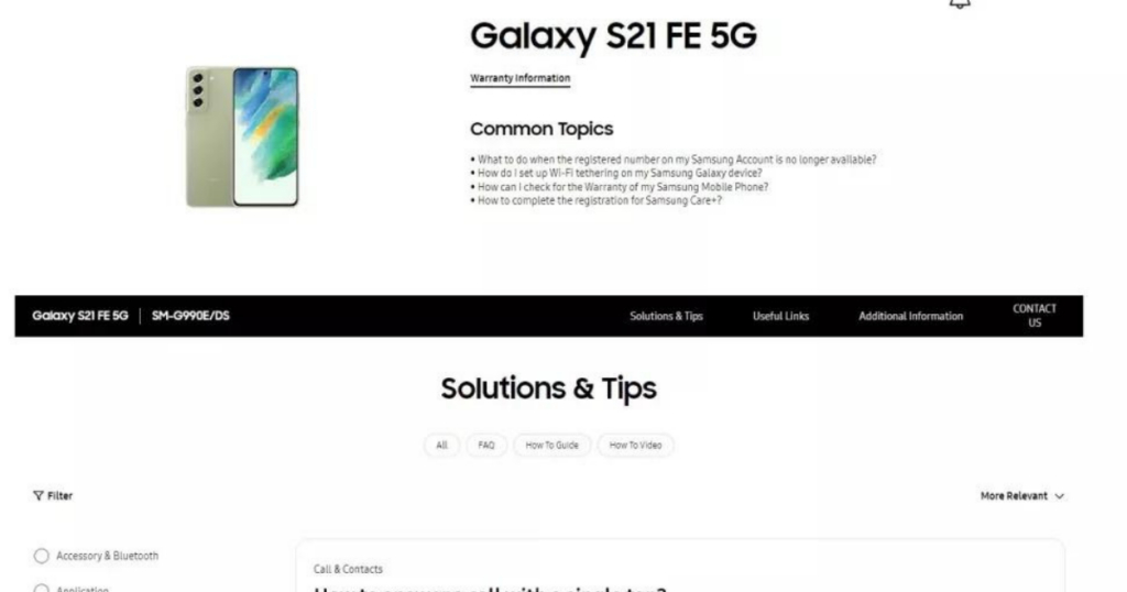 Samsung Galaxy S21 FE