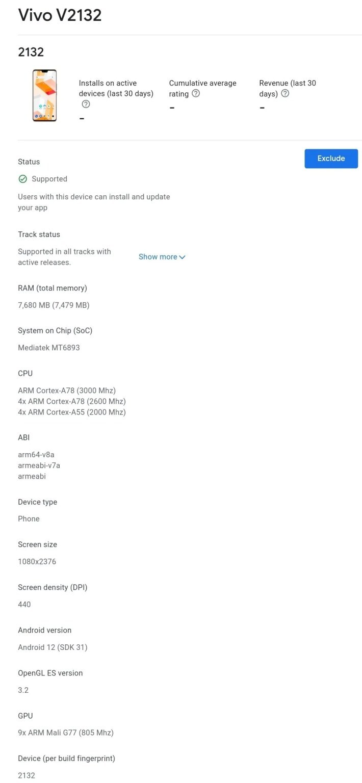 Vivo V23 Pro