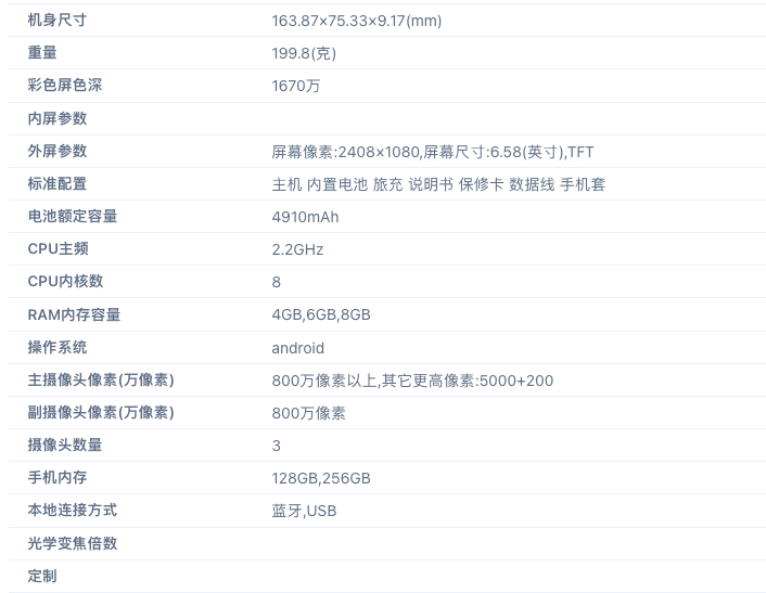 Vivo Y55s TENAA