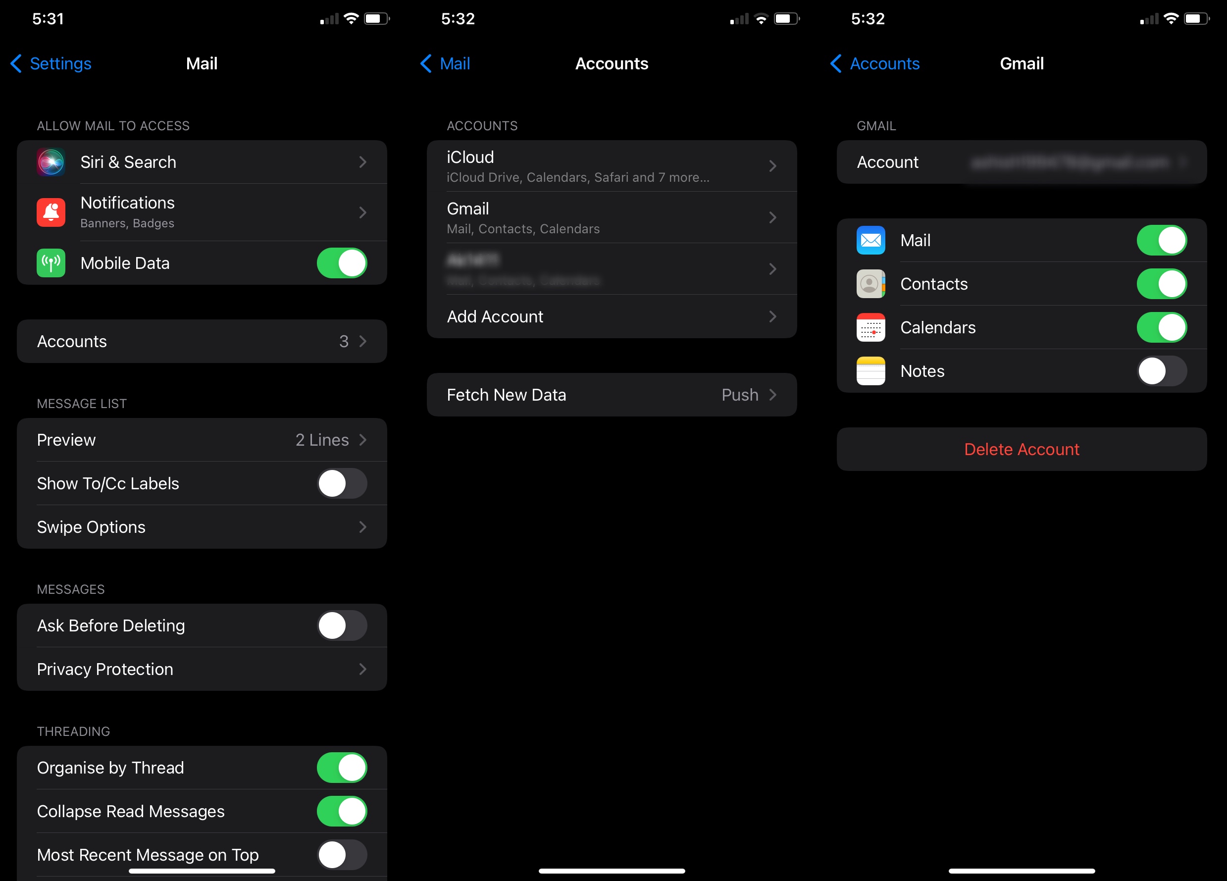 Contact transfer iOS to android