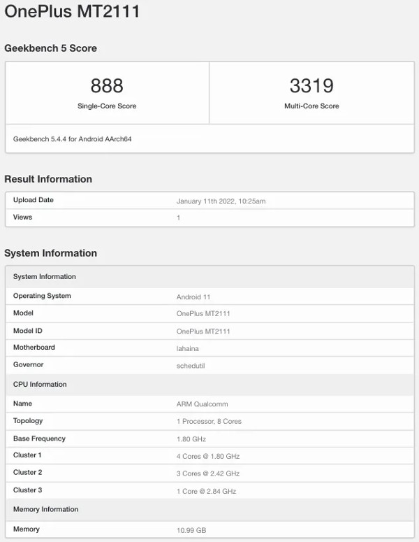 OnePlus 9RT