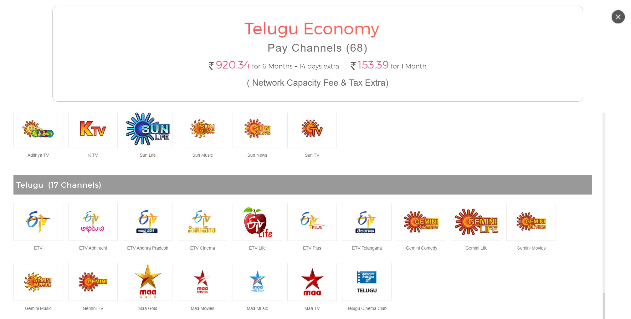 Sun Direct recharge plans Best Sun Direct plans and offers with