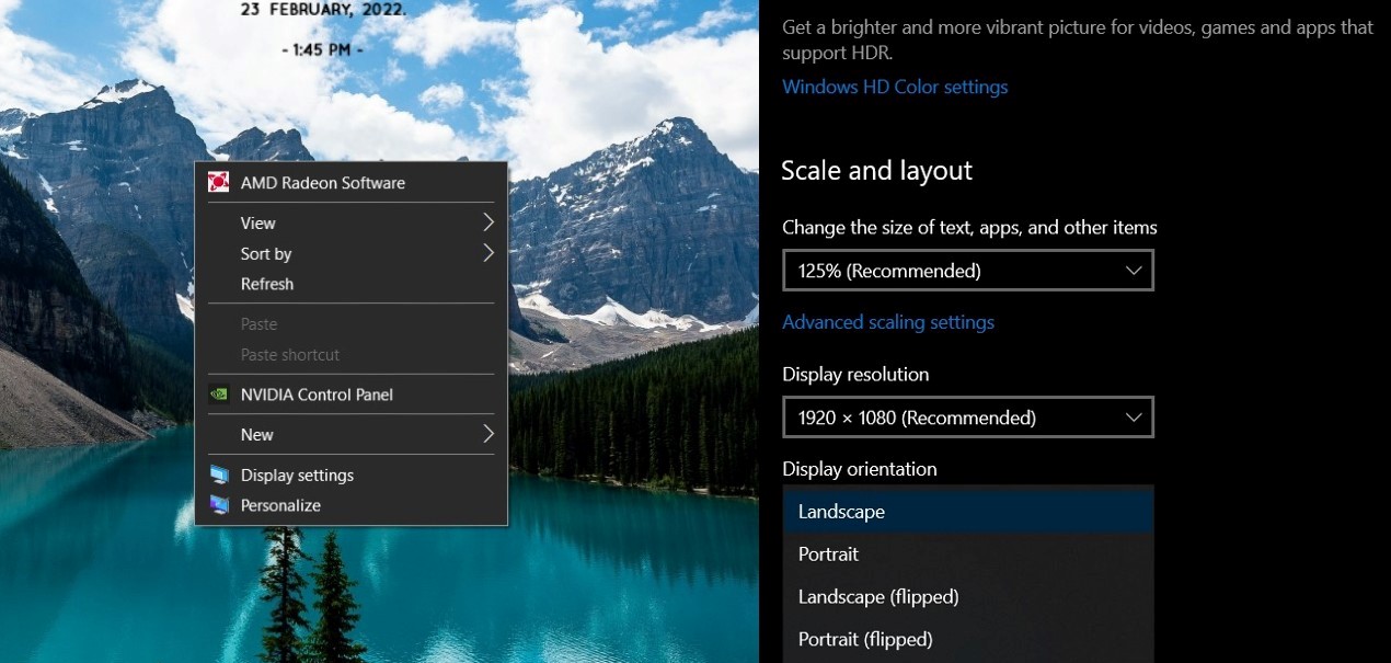 Rotate your laptop screen easily in Windows and Mac
