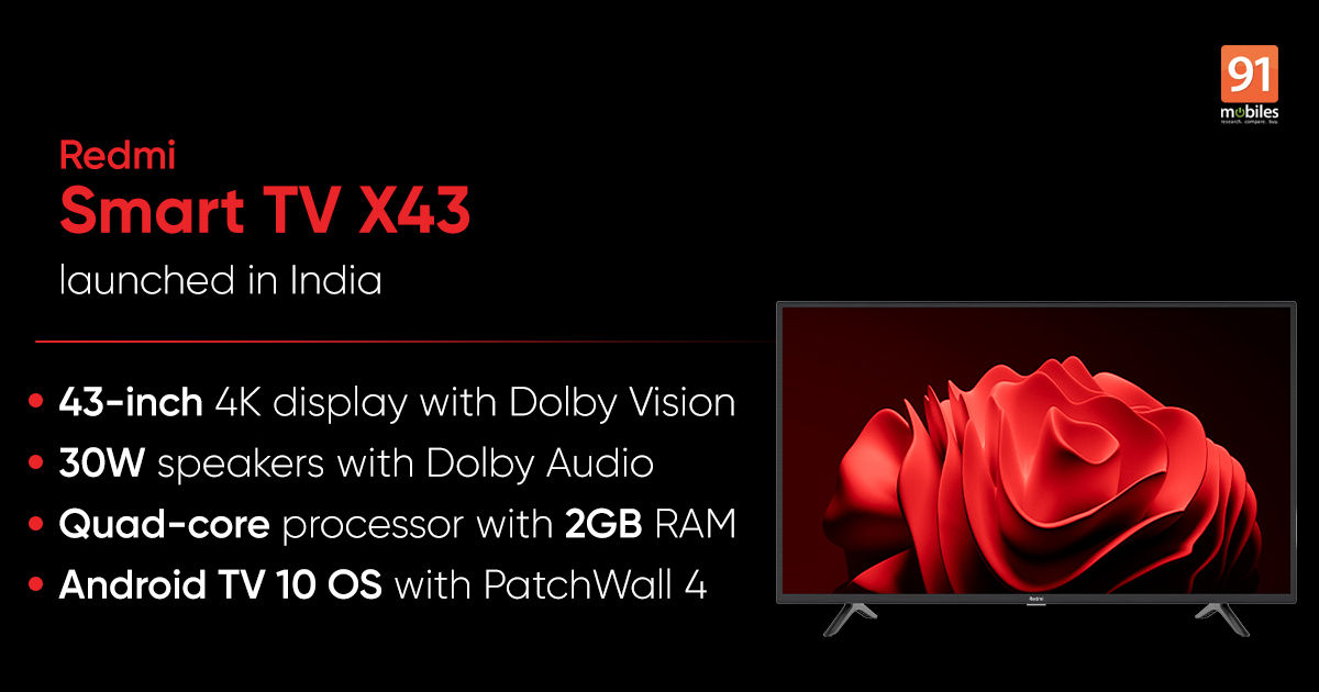 Redmi Smart TV X43