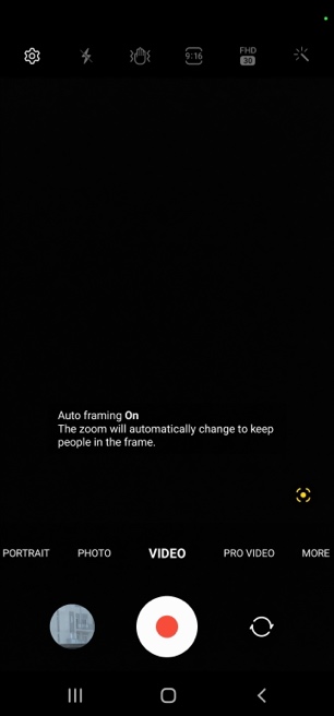 9. Advanced Auto Framing - Get ready to shoot like a professional!