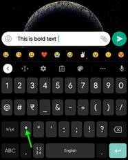 WhatsApp Text Formatting How To Send WhatsApp Messages With Bold 
