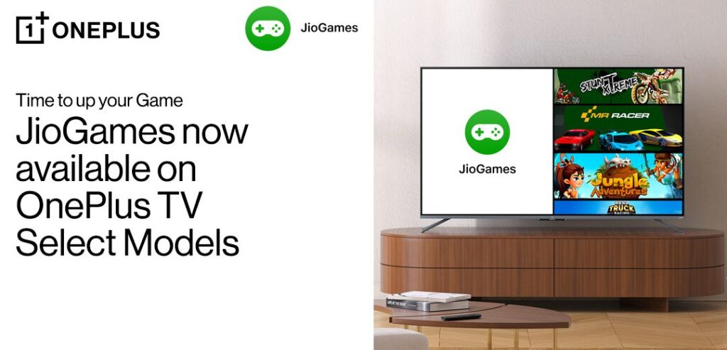 Jio Games on OnePlus Tv