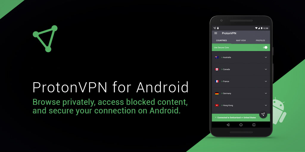 best vpn for android protonvpn