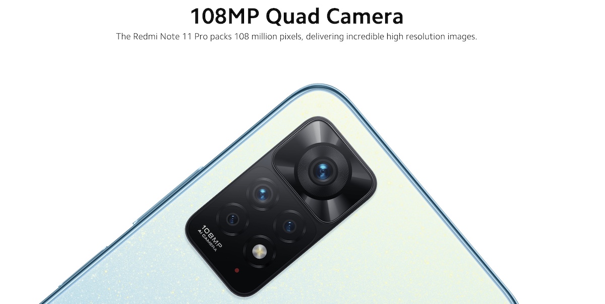 Quad-cameras headlined by a Pro-grade 108MP sensor