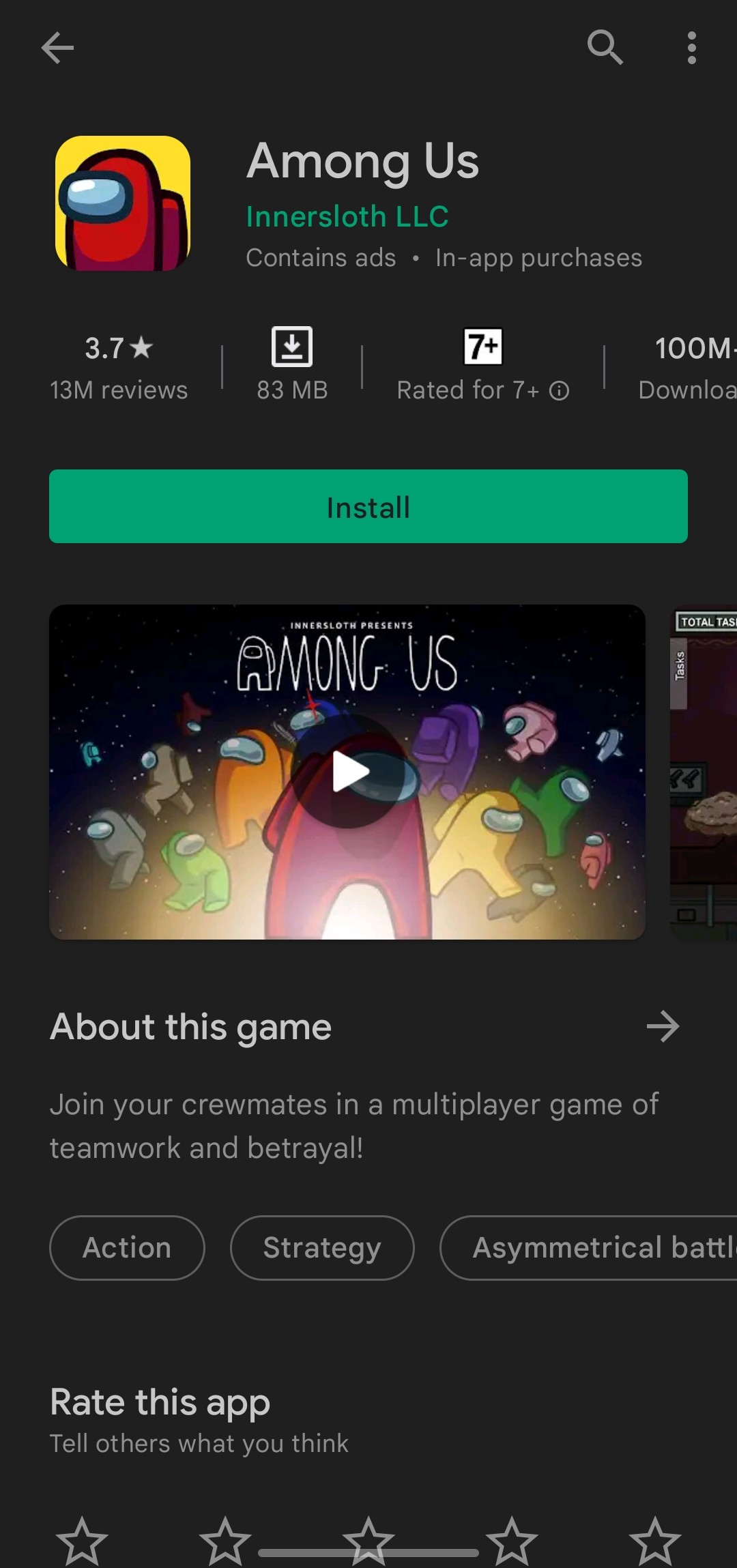 Among Us download How to download Among Us on mobile phone for free