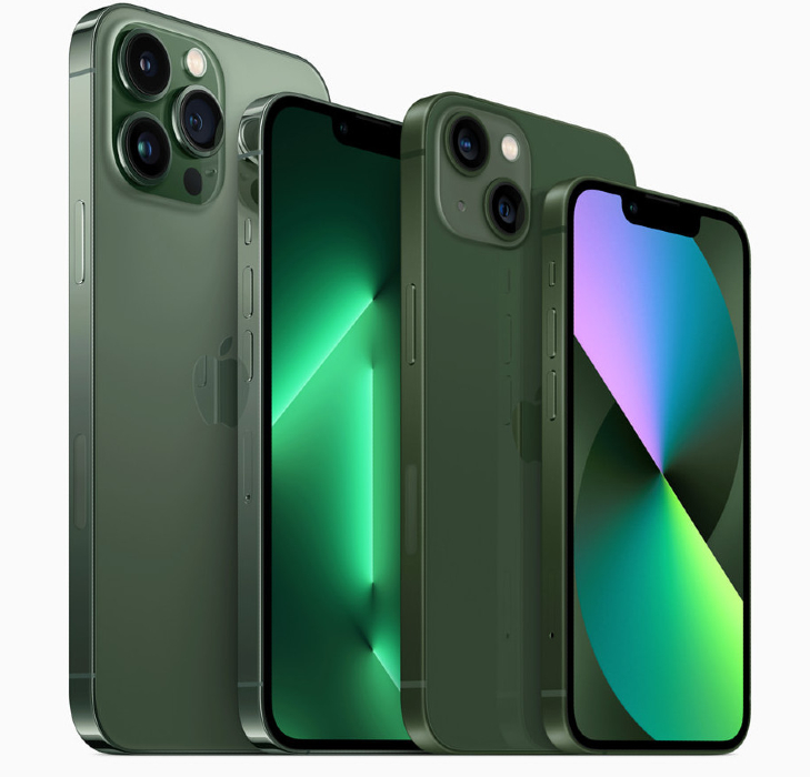 iPhone 13 green