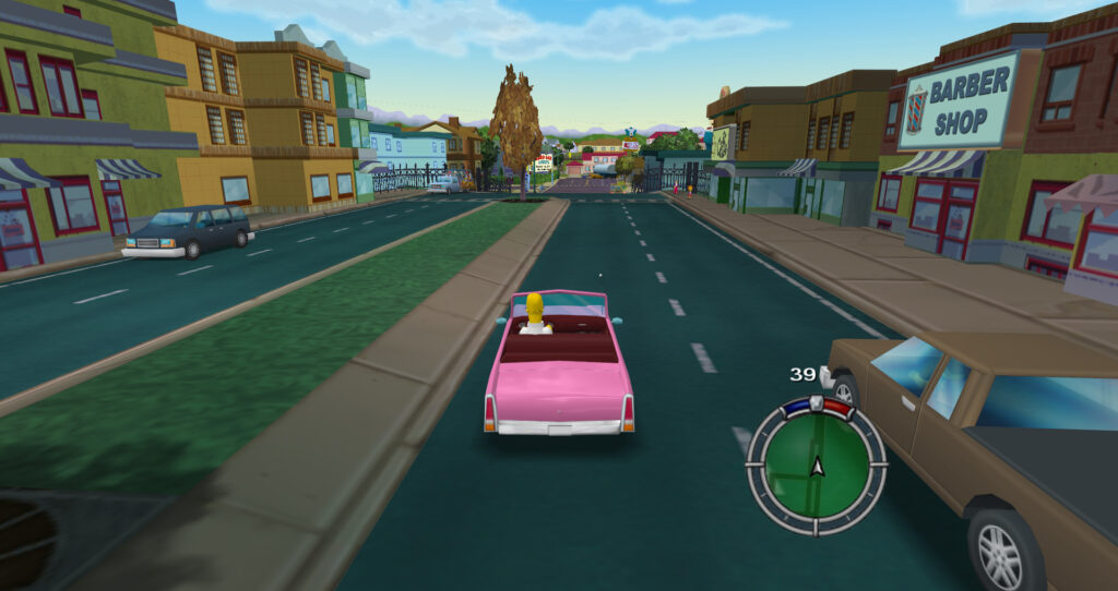 simpsons hit and run