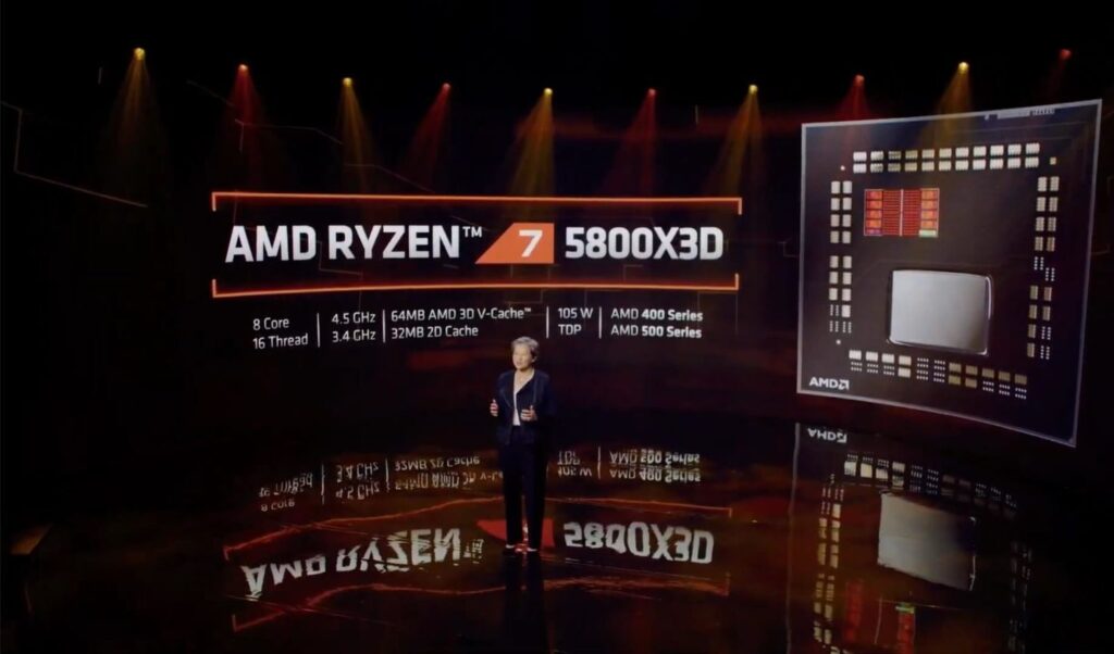 AMD Ryzen 7 5800X3D spring 2022 launch