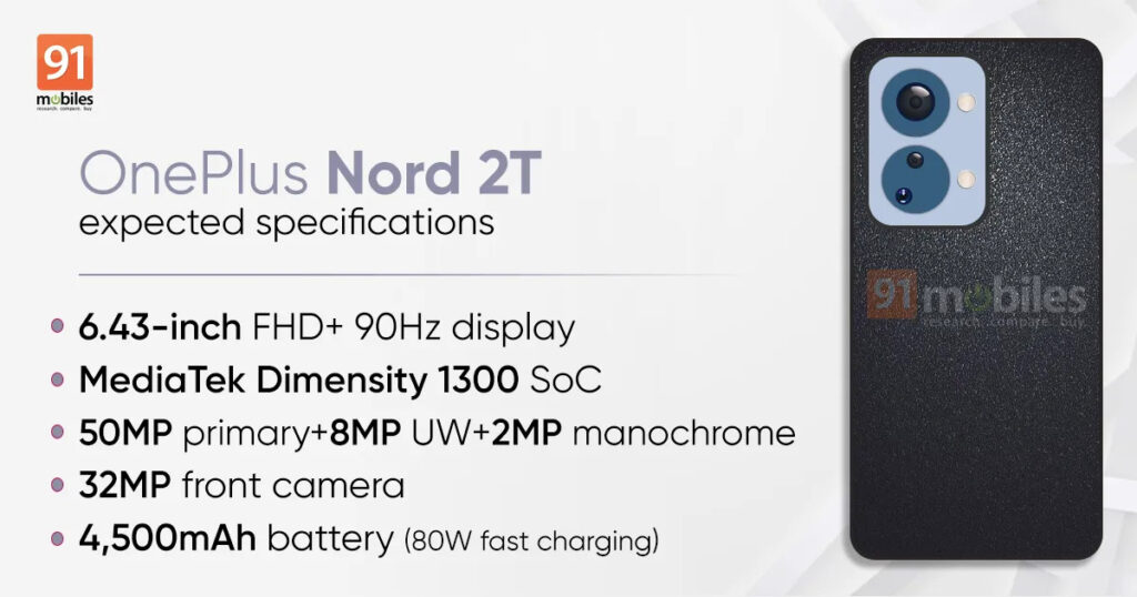 OnePlus Nord 2T specifications