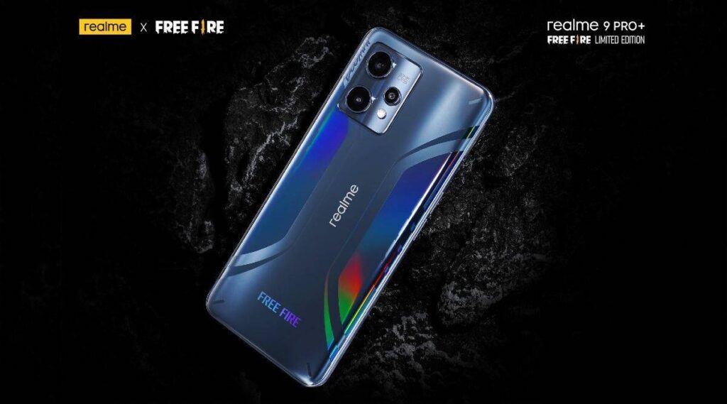 realme 9 pro+ free fire