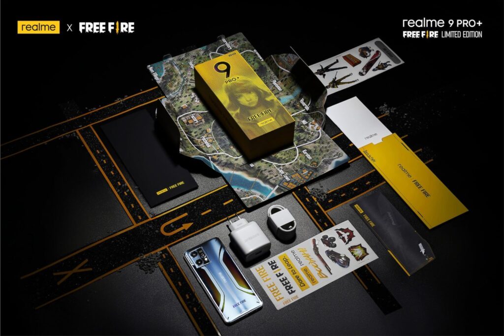 Realme 9 Pro+ Free Fire Unboxed