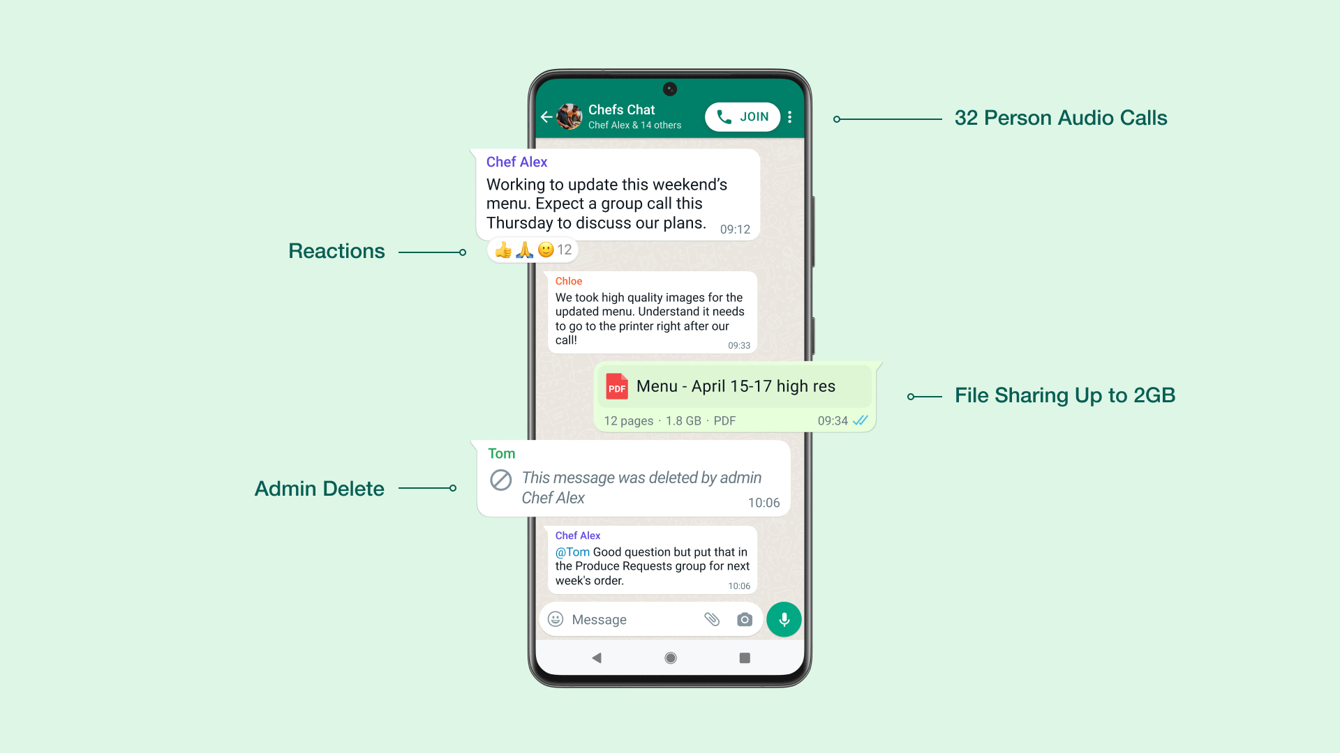 WhatsApp five new features incoming