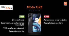 Moto G22 review: a clean, minimalistic budget approach