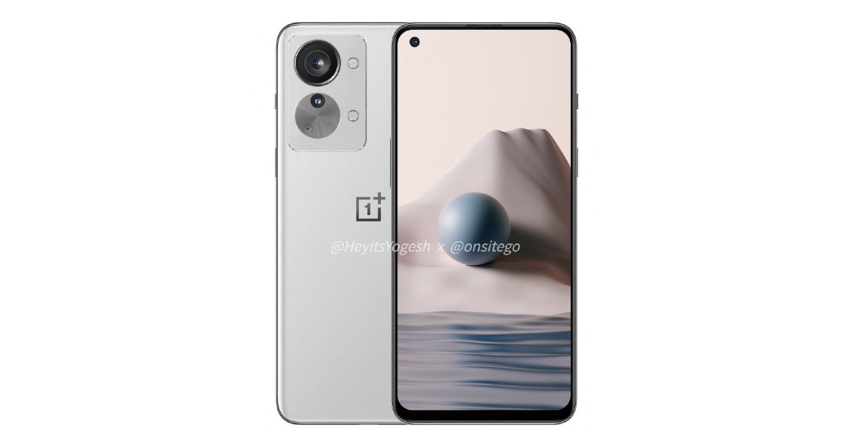 OnePlus Nord 2T render