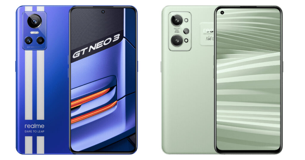 Realme GT Neo 3 and Realme GT 2 confirmed to launch in India soon