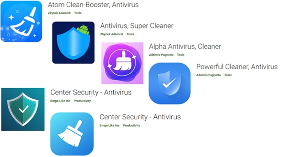 6 malware apps on the Google Play store