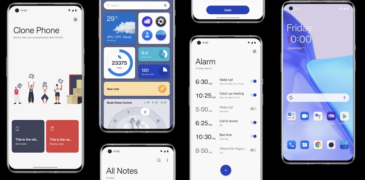 Clean UI with OxygenOS 12.1
