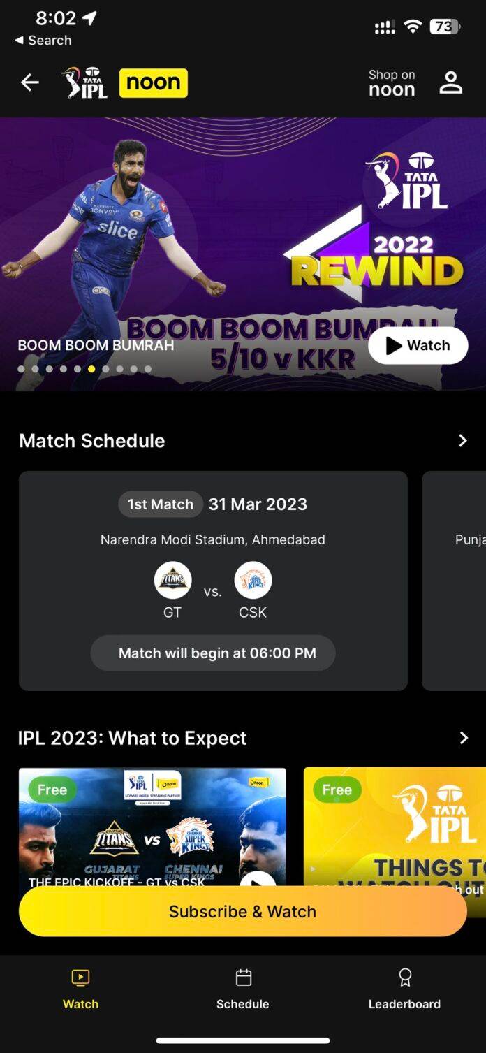 IPL apps Best apps to watch TATA IPL 2023 live streaming in India and