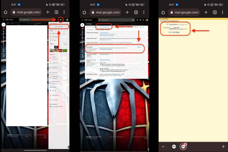 Gmail: How to change name in Gmail account on Android mobile phone